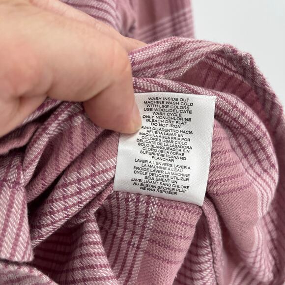 Disney Mickey Mouse  Y2K Flannel Womens Top 2X Plaid Donald Minnie Kawaii Retro - Picture 14 of 15